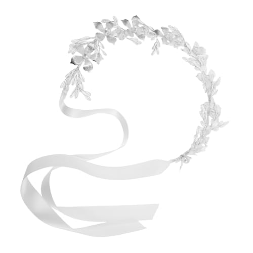 CONGARTENO Feenblumenkrone Hochzeit Stirnband Für Frauen Mit Und Krone Kopfschmuck Für Brautjungfer Und Prinzessin von CONGARTENO