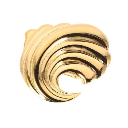 CONGARTENO Brosche Wellenmotiv Langlebig Widerstandsfähig Vielseitig für Mantel Jacke Schal Modisches Damen Kleidungsaccessoire von CONGARTENO