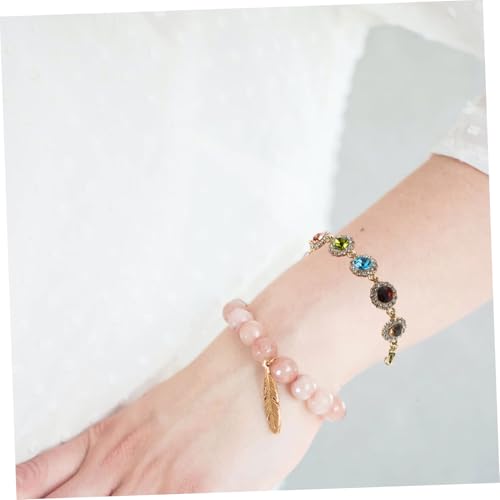 CONGARTENO Glänzendes Kristallarmband Für Mädchen Alltagsarmband Für Frauen Armbänder Für Männer Armbänder Für Frauen Für Mädchen Modisches Damenarmband Armreif Glänzendes von CONGARTENO