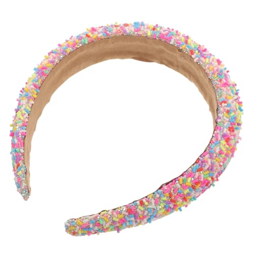 CONGARTENO Modisches Damen Stirnband Breites Haarband Weichem Material für Make Up Gesichtswaschen und Festivals Süßes Haarschmuck für Frauen von CONGARTENO