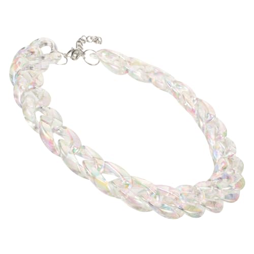 CONGARTENO Chunky Link Chain Halskette Damen Geometrisch Punk Stil Modeschmuck Statement Schmuck Accessoire für Frauen von CONGARTENO