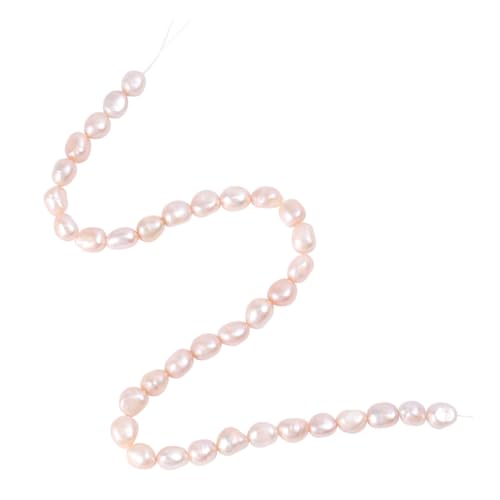 CONGARTENO DIY Perlenhalskette Barockperlen Natürliche Perlen Schmuck für Frauen ca Farbige DIY Perlen für Individuelles Design und von CONGARTENO