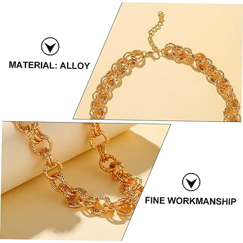 CONGARTENO Damen Doppel Lagen Rundanhänger Halskette Langlebiger Schlüsselbein Schmuck Elegantes Clavicle Damenkette für Alltag und Besondere Anlässe von CONGARTENO