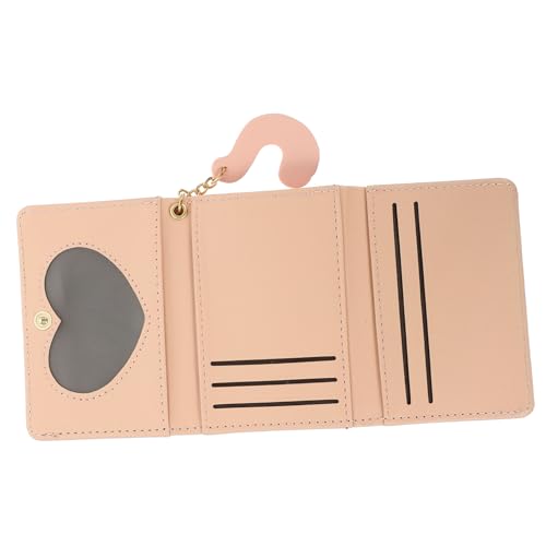 CONGARTENO Delicate Cartoon Coin Purse Für Mädchen Faltbare Geldbörse Pu Praktische Kartenhalter Für Schule Und Alltag Süßes Design Für Reisen Und von CONGARTENO