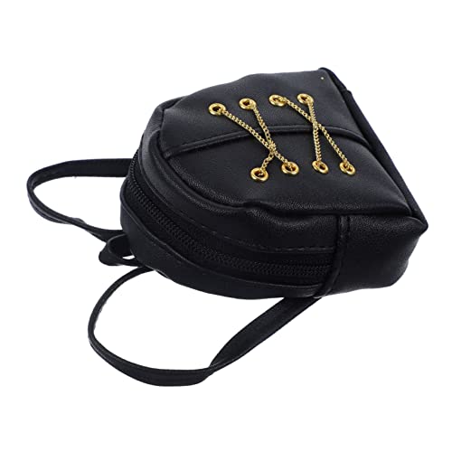 CONGARTENO Doll Backpack Mini Rucksack Für Puppen Dekorativer Reißverschluss-Rucksack Aus Strapazierfähigem Material Für Girly Toys Und Miniatur-zubehör Für Puppen-schulalltag Deko-Accessoire von CONGARTENO