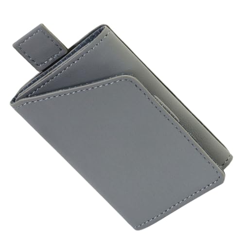 CONGARTENO Dreifach Gefaltetes Herren Portemonnaie aus PU Material Kompakter Kreditkartenhalter Tragbare Geldbörse mit Sicherem Kartenfach Schlankes Design für Alltag und Reise von CONGARTENO
