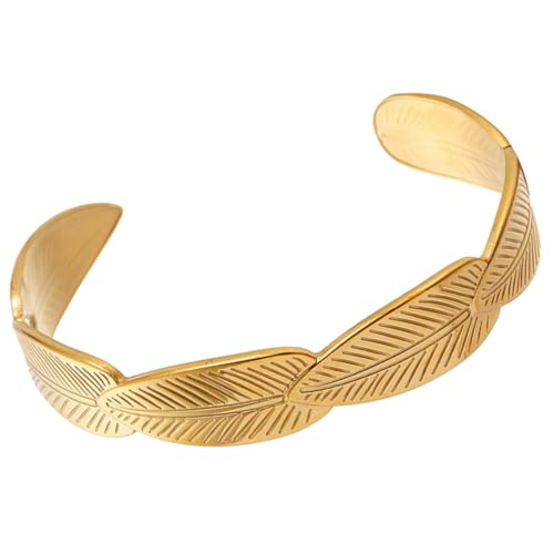 CONGARTENO Eleganter Verstellbarer Baumblatt Armreif Damen Handgelenk Schmuck für Frauen und Teenager Robust Langlebig Modisch Passend zu Verschiedenen Outfits von CONGARTENO
