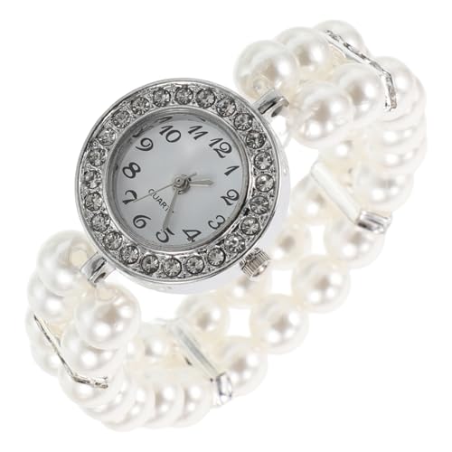 CONGARTENO Elegantes Perlenarmband Damen mit Strassbesatz Elastisches Doppelte Perlenreihen Schmuckstück Kratzfestes Modeaccessoire für Weihnachten und Festliche Anlässe Stilvolles Geschenk CONGARTENO Elegantes Perlenarmband Damen mit Strassbesatz Elastisches Doppelte Perlenreihen Schmuckstück Kratzfestes Modeaccessoire für Weihnachten und Festliche Anlässe Stilvolles Geschenk von CONGARTENO