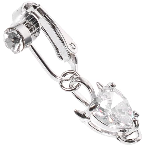CONGARTENO Fake-bauchnabelring Bauchnabelring Zum Einclippen Clip-nabelring Für Frauen Gefälschter Bauchnabelschmuck Mit Kreativem Design Langlebig Und Bruchfest Einfacher Zu Tragen Als von CONGARTENO