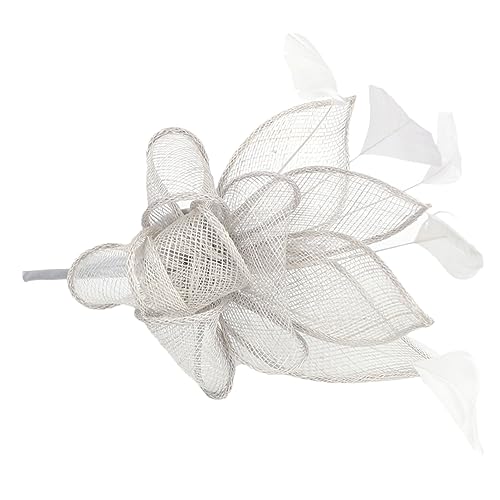CONGARTENO Fascinator Haarschmuck Mit Schleier Eleganter Tea Party Hut Vielseitig Für Hochzeiten Cocktailpartys Und Besondere Anlässe Für Damen Und Mädchen von CONGARTENO