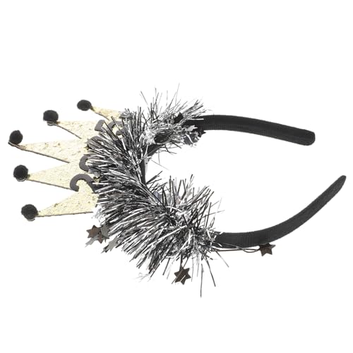 CONGARTENO Neujahrs-haar-accessoires Neujahrs-krone Neujahrs-stirnband Weihnachts-stirnband von CONGARTENO
