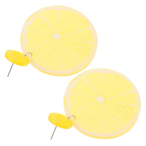 CONGARTENO Funky Orange Ohrhänger für Teen Mädchen Leichte Kunststoff Ohrringe in Fruchtform Modische Langlebige Statement accessoires Auffälliges Geburtstagsgeschenk für Frauen von CONGARTENO