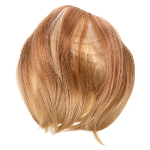 CONGARTENO Gradient Helles Lace Front Wig Mittelscheitel Kurz Bob Synthetische Haare für Weiße Frauen Halloween Kostüm Party Alltag von CONGARTENO
