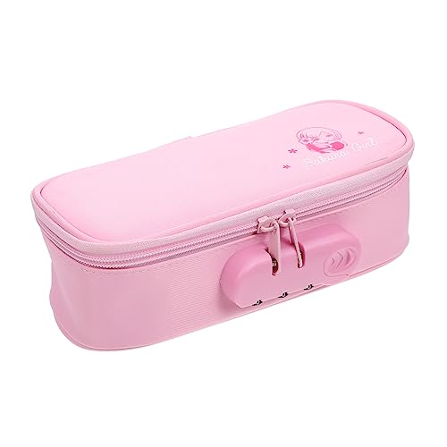 CONGARTENO Großes Federmäppchen mit Codeschloss Tragbares Mäppchen für Schule Multifunktionaler Stift Organizer Handlicher Schülertasche in Langlebig und Sicher von CONGARTENO