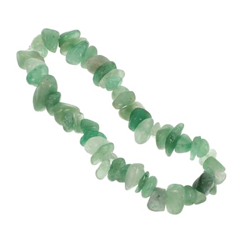CONGARTENO Grüner Edelstein Armband Damen Schmuck Elegant Verstellbar Natürliche Steinperlen Modisches Accessoire für Alltag und von CONGARTENO