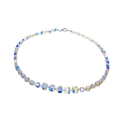 CONGARTENO Halskette Damen Modische Clavicle Chain Eleganter Schmuck für Frauen und Mädchen Langlebig Auffällig für Strandparty Abschlussball Urlaub und Besondere Anlässe von CONGARTENO