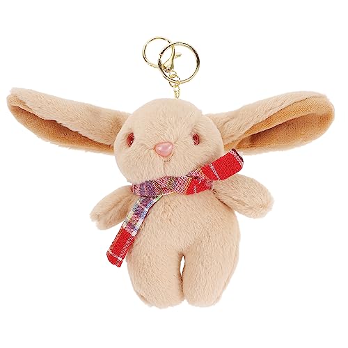CONGARTENO Kuscheliger Kaninchen Schlüsselanhänger Plüsch Tierchen Als Dekorativer Für Taschen Rucksäcke Und Schlüssel Praktisches Und Süßes Für Ostern von CONGARTENO