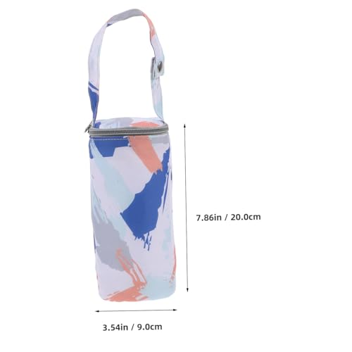 CONGARTENO Isolierte Babyflaschentasche mit Anhänger Design Thermotasche für Muttermilch und Babyflaschen Vielseitig Sicher Befestigt an Kinderwagen Hält Flaschen Warm Unterwegs für Eltern von CONGARTENO