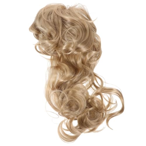 CONGARTENO Japanische Cosplay Perücke Lockig aus Hitzebeständigem Seidensynthetikhaar Komfortabel Flexibel Stylbar Sicherer Sitz für Damen Bühnenauftritte und Halloween Kostüme von CONGARTENO