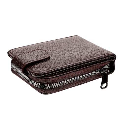 CONGARTENO Kartenhalter Portemonnaie Aus Pu Für Kreditkarten Münzen Und Kleine Gegenstände Tragbar Und Praktisch Für Herren Und Alltag von CONGARTENO