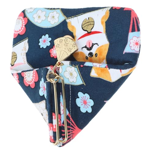 CONGARTENO Katzen Münzgeldbörse aus Baumwolle mit Magnetischem Verschluss Dreieckige Clutch mit Großem Fassungsvermögen Modisches Damen Portemonnaie mit Katzenmotiv Vielseitig für Karten und von CONGARTENO