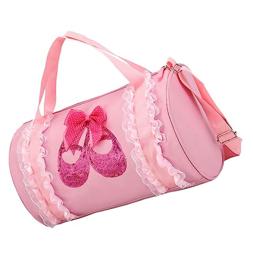 CONGARTENO Kindertanz-Rucksack Für Mädchen Schultertanzbeutel Mit Ballettschuh- Für Ballettkleidung Und Tanzschuhe Leichte Aufbewahrungstasche Für Alltag von CONGARTENO
