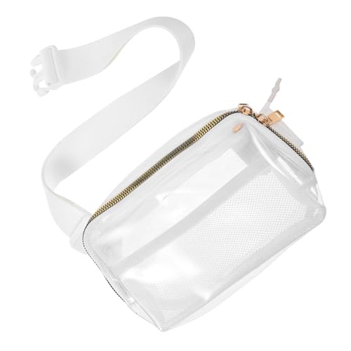 CONGARTENO Klare wasserdichte Gürteltasche Für Damen Und Herren Verstellbare Hüfttasche Transparente Bauchtasche Für Laufen Camping Und Outdoor-aktivitäten von CONGARTENO