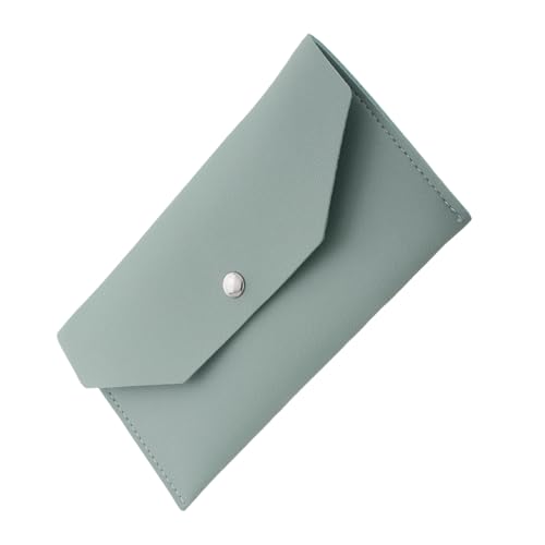CONGARTENO Minimalistische Geldbörse Für Damen Schlanke Geldbörse Aus Pu Münzfach Kartenhalter Cash-Envelope-Funktion Vielseitig Einsetzbar Zartem von CONGARTENO