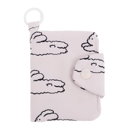 CONGARTENO Kleines Damen Geldbeutel mit Mehreren Fächern Münzfach Kartenhalter für Frauen Leichtes Portemonnaie zum Anhängen Organizer für Ohrhörer Kabel Tasche Elegant und Kompakt von CONGARTENO