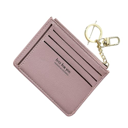 CONGARTENO Kleines Damen Portemonnaie aus Langlebigem Material mit Schlüsselanhänger Mehrlagiges Kartenfach Modische Mini Geldbörse für Alltag und Reisen Praktisches Change Bag von CONGARTENO