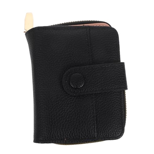 CONGARTENO Kleines PU Kartenetui mit Großem Fassungsvermögen Mehrfache Fächer Elegantes Schlichtes Design Praktischer Organizer für Kreditkarten Ausweise für Alltag Reise und Büro von CONGARTENO