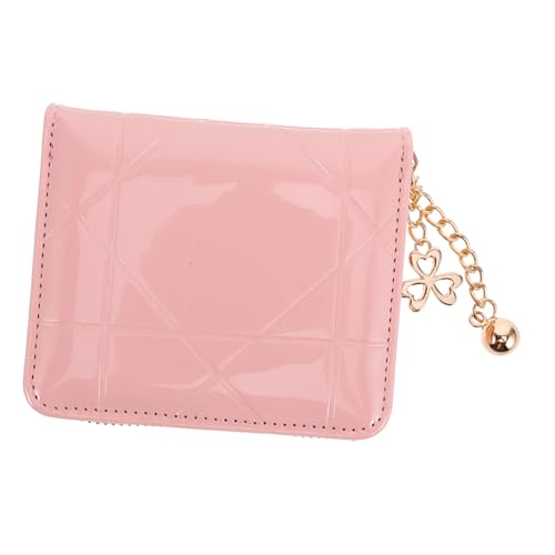 CONGARTENO Kompakte Damen Geldbörse im Elegantes Kartenetui mit Reißverschluss Praktischer Münzbeutel für Kleingeld Karten Clutch für Unterwegs von CONGARTENO