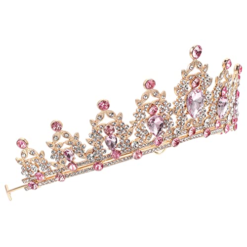 CONGARTENO Hochzeit Braut Tiara Diadem Strass Krone Frauen Mädchen Tiara Für Party Hochzeit Für Braut Krone von CONGARTENO