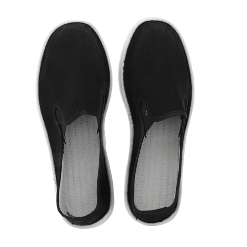 CONGARTENO Leichte Taichi Schuhe für Herren Traditionelle Chinesische Martial Arts Stoffschuhe mit Flexibler Baumwollsohle Atmungsaktiv und Vielseitig für Kung Fu und Tai Chi Training von CONGARTENO