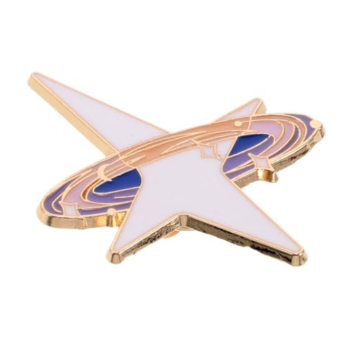 CONGARTENO Minimalistische Vierzackige Sternbrosche aus Emaille Kompakte Brustnadel mit Sicherem Verschluss Geeignet für Damen und Herren Modisches Accessoire für Kleidung Rucksäcke als zu von CONGARTENO