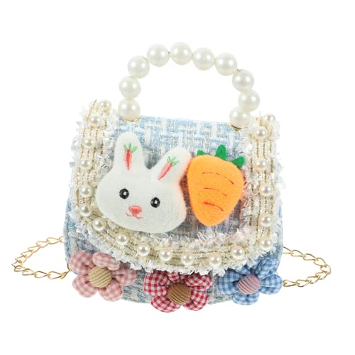 CONGARTENO Mode Schultertasche für Mädchen Leichte Strapazierfähige Mini Umhängetasche Baumwoll Leinen Praktische Outdoor Tasche für Schlüssel Geld Snacks von CONGARTENO