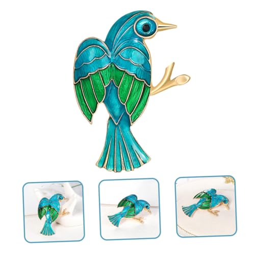 CONGARTENO Modebrosche für Damen Kleine Vogel brosche mit Tier motiv Eleganter Ansteckschmuck für Kleidung Taschen Hüte und Schals Vielseitiger Modischer Broschenclip für Alltag und Party von CONGARTENO