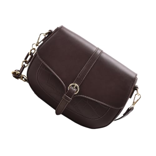 CONGARTENO Modische Damen Chain Bag Kleine Schultertasche aus PU Leichte Multifunktionale Crossbody Tote Bag für Alltag Büro und Freizeit Trendige Stilvolle Umhängetasche mit Praktischem von CONGARTENO