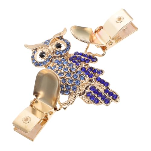 CONGARTENO Modischer Eulen-cardigan-clip aus Legierung Dekorativer Pullover-schal-broschenhalter Vielseitiger Strickjackenhalter für Damen und Herren Modisches Accessoire für Kleidung und von CONGARTENO