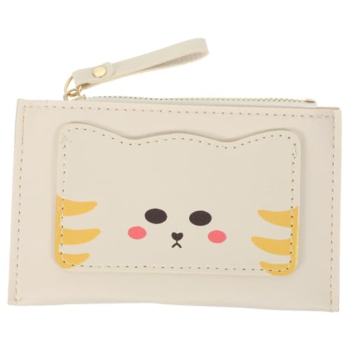 CONGARTENO Münzhalter Beutel für Damen Multifunktionale Geldbörse mit Reißverschluss Kleine Handtasche PU Trendiges Design mit Kartenfächern Praktisch für Unterwegs von CONGARTENO