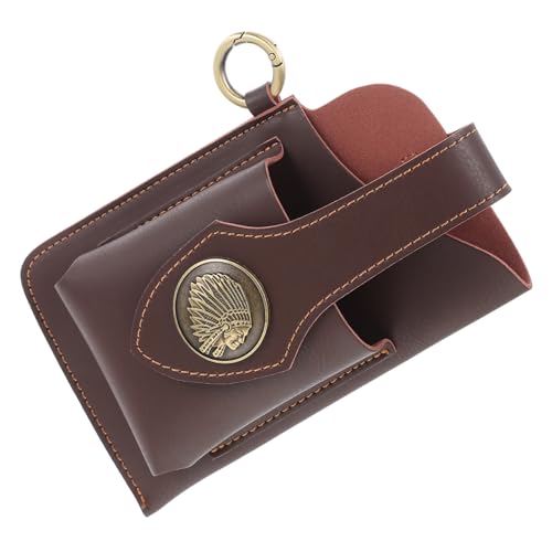 CONGARTENO Multifunktionale Herren Hüfttasche aus PU mit Schnappverschluss Leichte Kompakte Lauf Gürteltasche für Outdoor Sport Reisen Alltag Sicherer Schutz für Handy und Karten Duty Belt von CONGARTENO