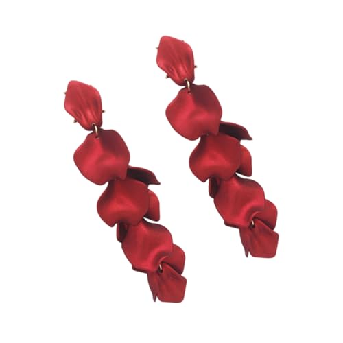 CONGARTENO Ohrstecker Damen Blumen Ohrringe Floral Blütenblatt Leicht Umweltfreundlich Modisch für Frauen Mädchen von CONGARTENO