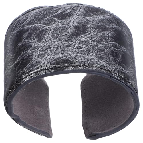 CONGARTENO Offener Armreif Aus Pu-material Breites Armband Für Damen Strapazierfähig Verstellbar Mit Polierter Oberfläche Für Alltag Und Anlässe von CONGARTENO