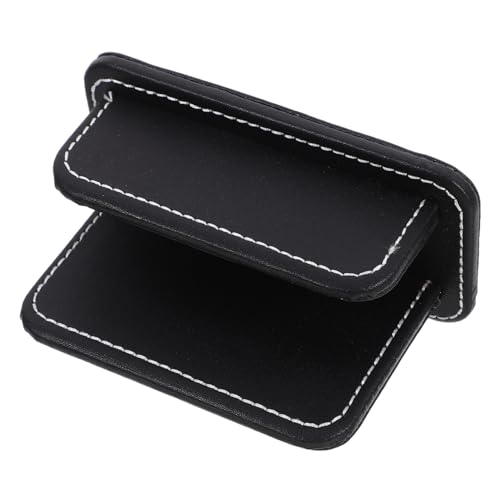 CONGARTENO PU Leder Visitenkartenetui Business Holder Namensetui Eleganter Moderner Kartenhalter für Damen und Männer Praktischer Schutz und Einfache Handhabung Farblich Zufällige Farbe von CONGARTENO