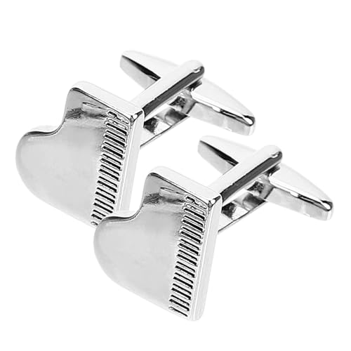 CONGARTENO Piano Manschettenknöpfe aus Hochglänzend und Abgerundet Komfortabel für Herren für Business Hochzeit Konzert und Formelle Anlässe von CONGARTENO