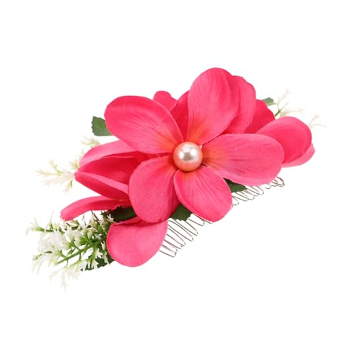 CONGARTENO Blumen-haar-seitenschnalle Für Frauen Elegante Realistische Haarspangen Mit Kunstblumen Für Hochzeiten Partys Und Tanzaufführungen Reiseaccessoire Für Jeden Anlass von CONGARTENO