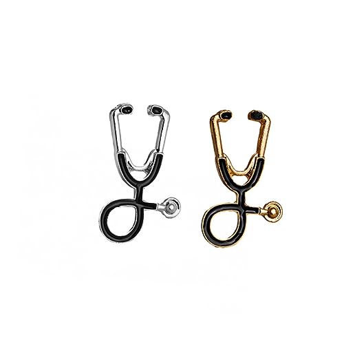 CONGARTENO Retro Cartoon Brosche Legierung für Jacken Rucksäcke Perfektes Accessoire für Ärzte Krankenschwestern Medizinstudenten Silber von CONGARTENO