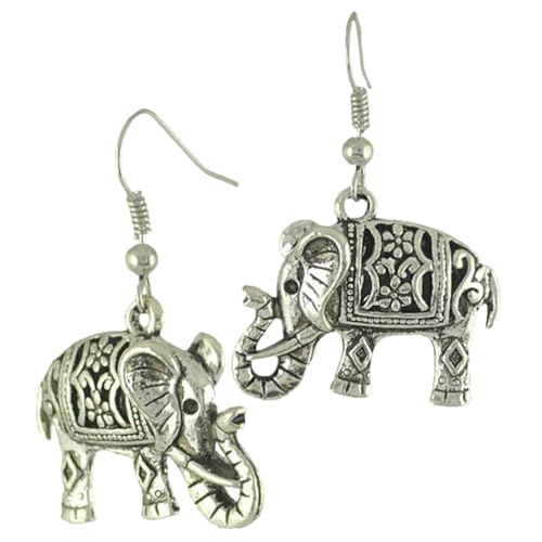 CONGARTENO Retro Ohrringe Damen Ohrhänger Modeschmuck Vintage Silberschmuck Hängend Leicht Elegant Für Alltag Festival Strand Party von CONGARTENO