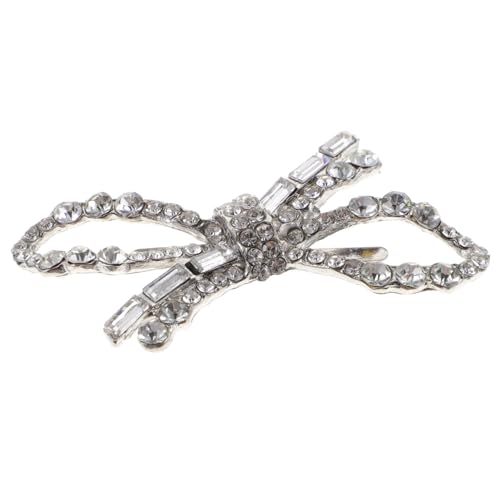 CONGARTENO Rhinestone Schuhclip mit Schleifenform Schuhschnalle für Damen Hochzeits und Party Schuhschmuck Vielseitig Einsetzbar und Wiederverwendbar Funkelnde Dekoration für von CONGARTENO