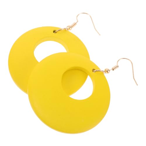 CONGARTENO Runde Tropfenohrringe Für Damen Leichte Geometrische Ohrhänger Creolen Im Retro-stil Elegant Für Partys Und Besondere Anlässe von CONGARTENO